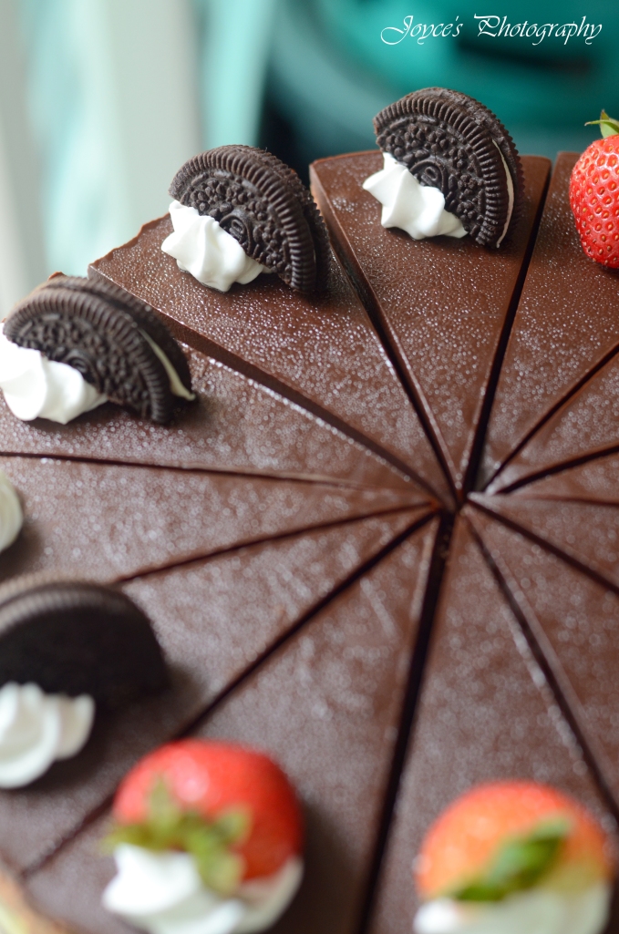 20140628 - Chocolate Oreo Cheesecake 巧克力奥立奥芝士蛋糕